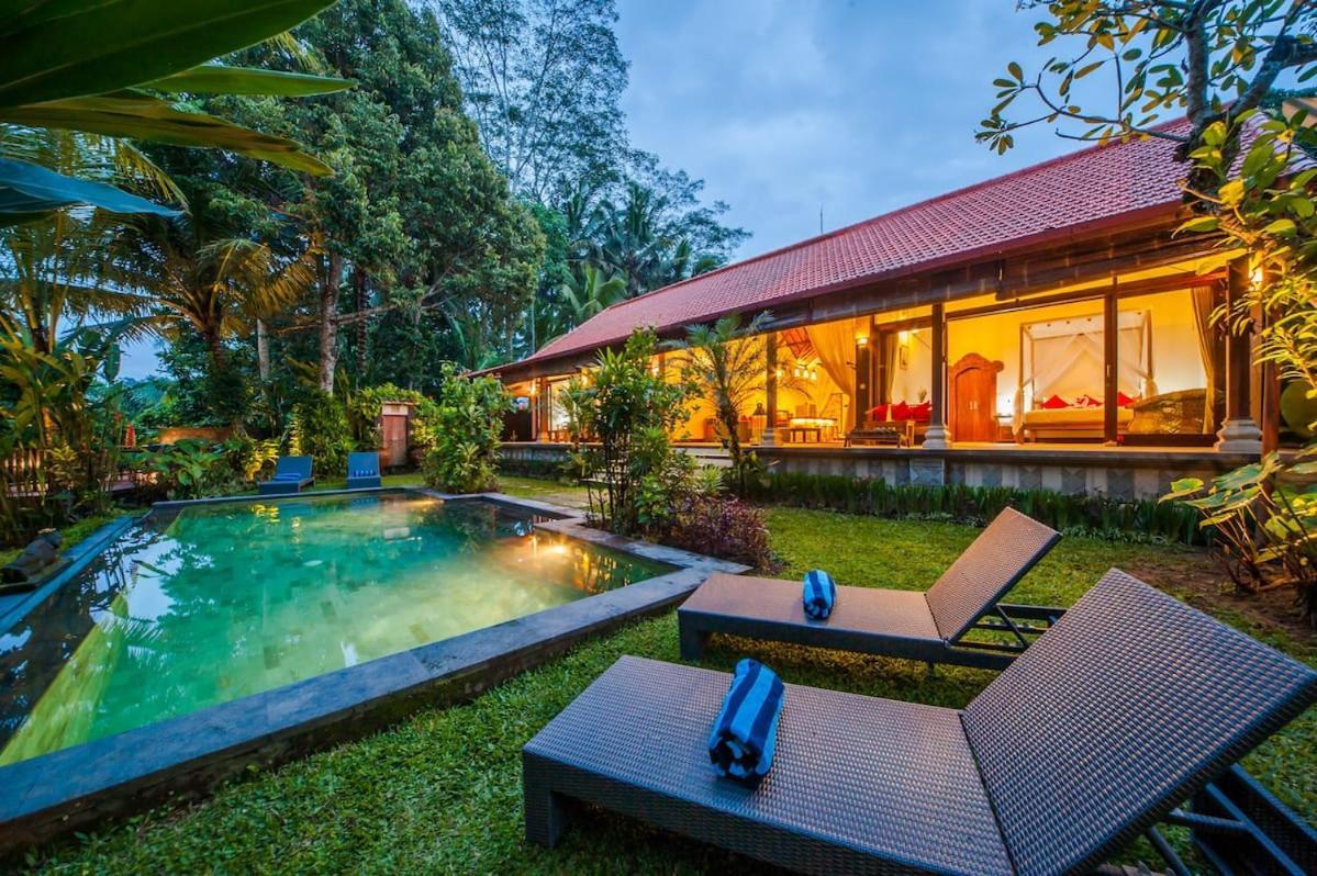 Luxury 3Br Infinity Jungle View Aashaya Villa Ubud Kültér fotó